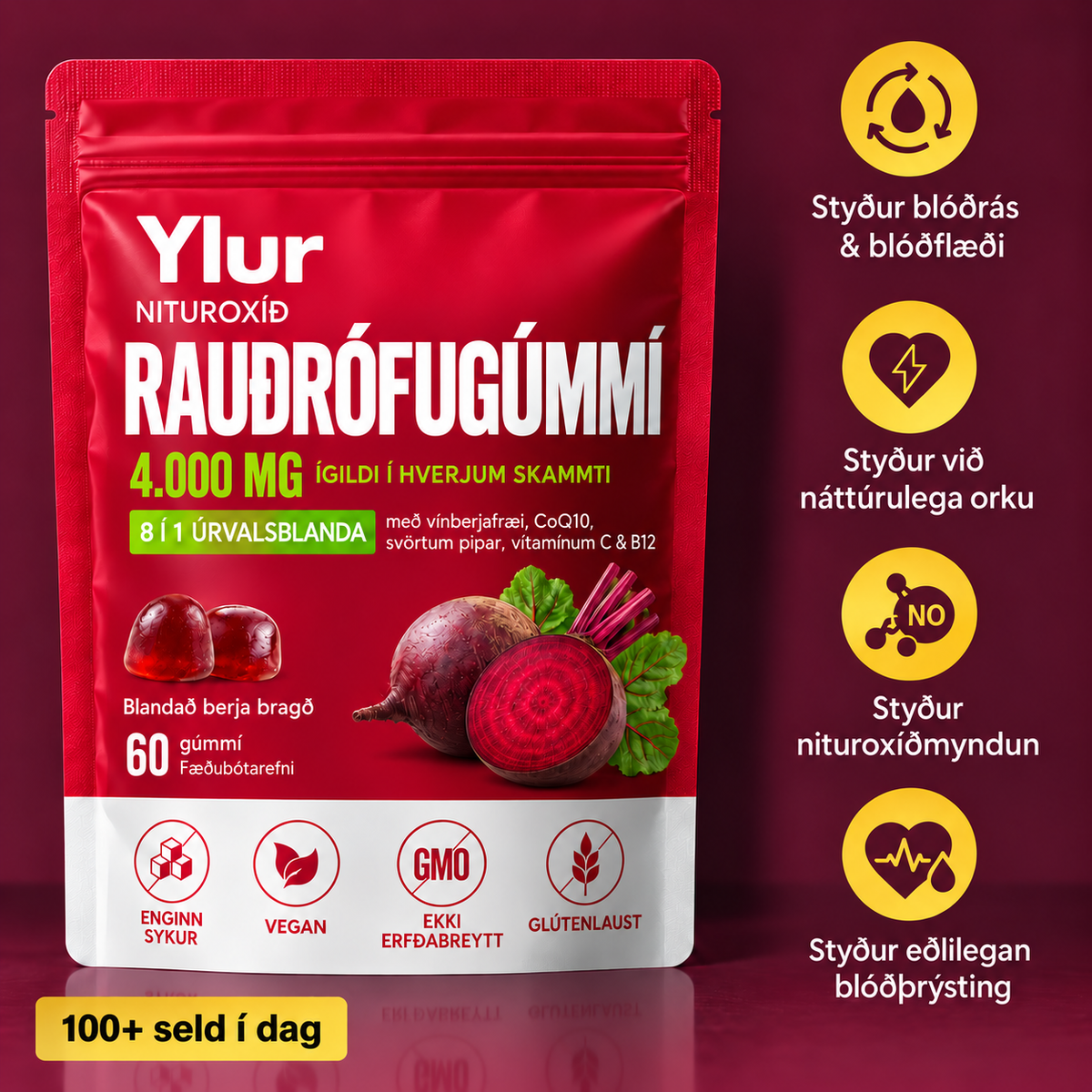 Ylur Rauðrófugúmmí